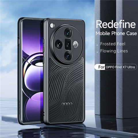 DUX DUCIS Aimo Series For Oppo Find X7 Ultra Back Case PC+TPU Phone Cover (REACH Certification)