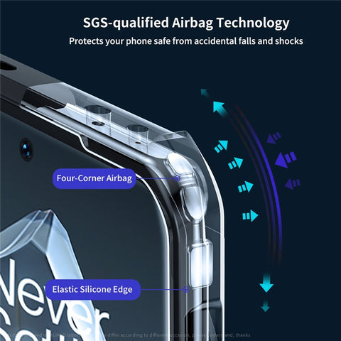 XUNDD For OnePlus Ace 3 5G / 12R 5G Cell Phone Case HD Clear Design Acrylic+TPU Protection Cover