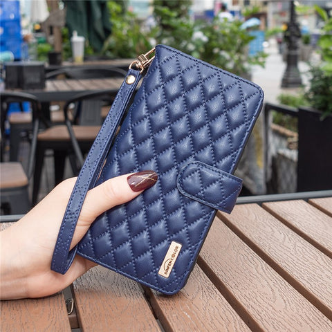 BINFEN COLOR BF Style-15 For Oppo A59 5G Magnetic Case Leather Zipper Pocket Phone Cover