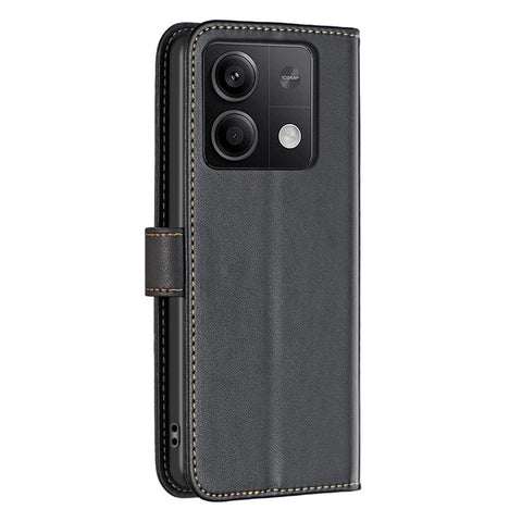 BINFEN COLOR BF17 For Xiaomi Redmi Note 13 5G Case PU Leather Phone Cover Wallet