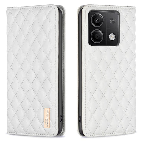 BINFEN COLOR For Xiaomi Redmi Note 13 5G Case with Card Holder PU Leather Phone Stand Cover