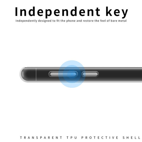 MOFI For Huawei nova 12 5G Phone Case Transparent Soft TPU Protective Cover