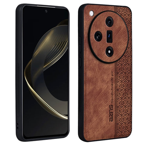 AZNS For Oppo Find X7 5G Case Imprinted PU Leather Phone Guard Cover
