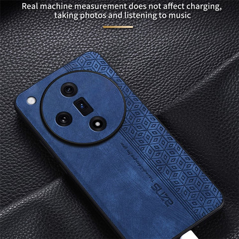 AZNS For Oppo Find X7 5G Case Imprinted PU Leather Phone Guard Cover