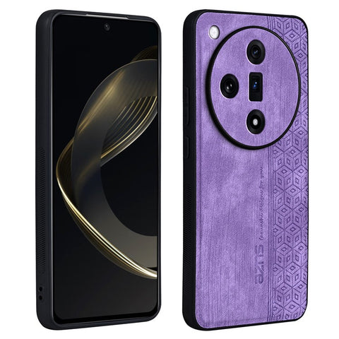 AZNS For Oppo Find X7 5G Case Imprinted PU Leather Phone Guard Cover