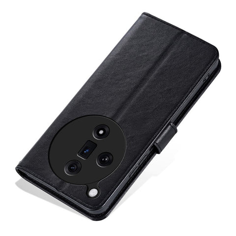 AZNS For Oppo Find X7 5G Leather Case TPU Inner Shell Flip Phone Cover