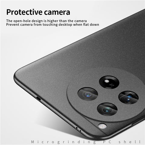 MOFI Shield Matte Series for OnePlus Ace 3 5G / 12R 5G Phone Case Slim Fit PC Back Cover