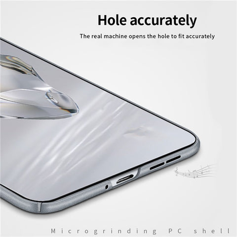 MOFI Shield Matte Series for OnePlus Ace 3 5G / 12R 5G Phone Case Slim Fit PC Back Cover
