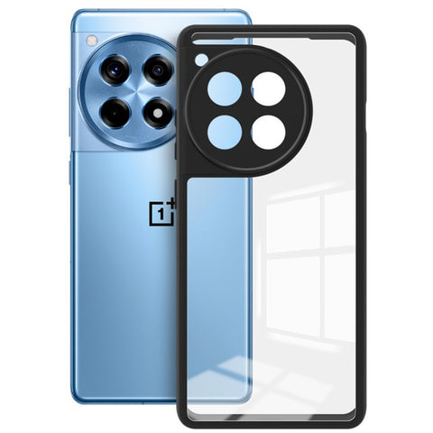 IMAK UX-9A Series for OnePlus Ace 3 5G / 12R 5G Clear Case TPU + PC Drop-resistant Phone Shell