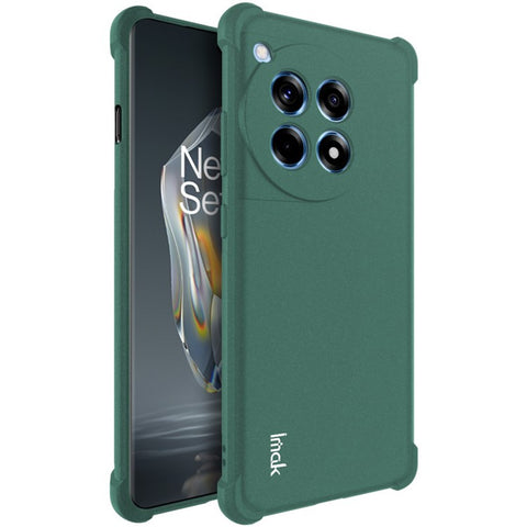 IMAK For OnePlus Ace 3 5G  /  12R 5G Case TPU Matte Anti-fingerprint Phone Back Cover