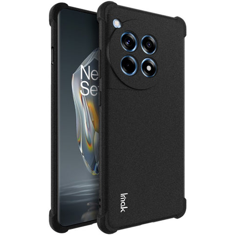 IMAK For OnePlus Ace 3 5G  /  12R 5G Case TPU Matte Anti-fingerprint Phone Back Cover