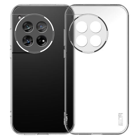 MOFI For OnePlus Ace 3 5G / 12R 5G Case Slim Transparent TPU Phone Cover
