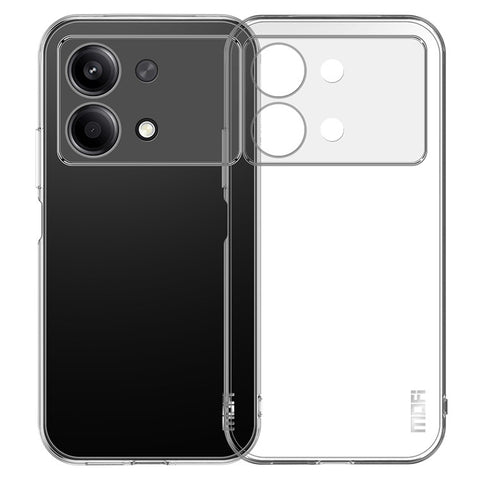 MOFI For Xiaomi Redmi Note 13R Pro 5G TPU Case Slim Fit Transparent Phone Cover