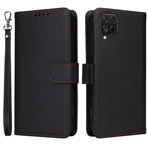 BETOPNICE 005 For Samsung Galaxy A12 / M12 / F12 Case Magnetic Detachable Leather Phone Protective Cover