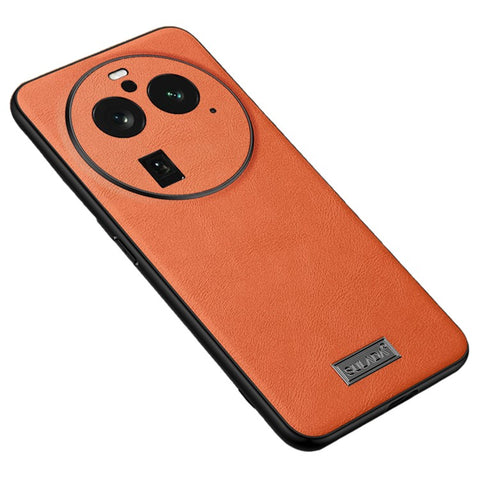 SULADA For Oppo Find X6 Pro Cell Phone Case PU Leather+TPU+PC Shockproof Cover