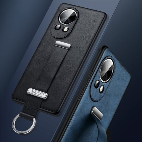 SULADA Fashion Series for Huawei nova 12 Pro 5G / nova 12 Ultra 5G Phone Case with Hand Strap Kickstand