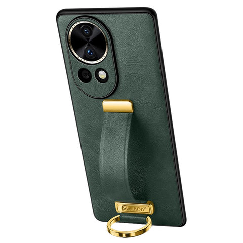 SULADA Fashion Series for Huawei nova 12 Pro 5G / nova 12 Ultra 5G Phone Case with Hand Strap Kickstand