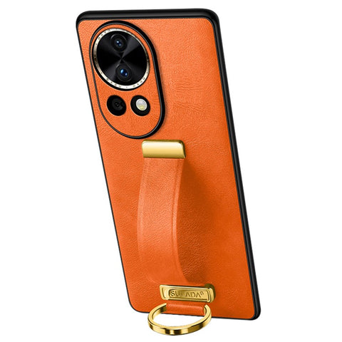 SULADA Fashion Series for Huawei nova 12 Pro 5G / nova 12 Ultra 5G Phone Case with Hand Strap Kickstand