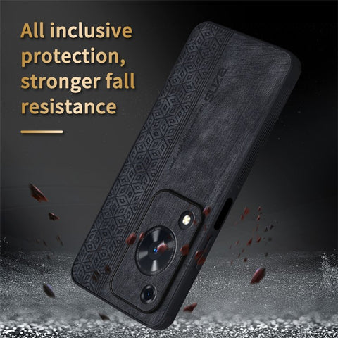 AZNS For Huawei Enjoy 70 4G / nova Y72 4G Case Imprinted PU Leather+TPU Protective Phone Cover
