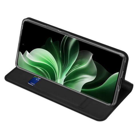 DUX DUCIS Skin Pro Series For Oppo Reno11 Pro 5G (Global) Case Card Holder Flip Leather Cover