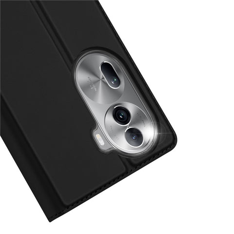 DUX DUCIS Skin Pro Series For Oppo Reno11 Pro 5G (Global) Case Card Holder Flip Leather Cover