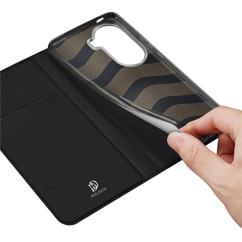 DUX DUCIS Skin Pro Series For Oppo Reno11 Pro 5G (Global) Case Card Holder Flip Leather Cover