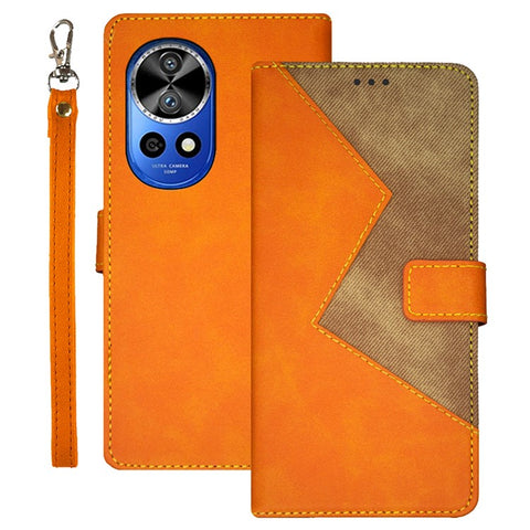 IDEWEI For Huawei nova 12 Pro 5G / nova 12 Ultra 5G Phone Case Splicing Color Anti-scratch Cover with Card Slots