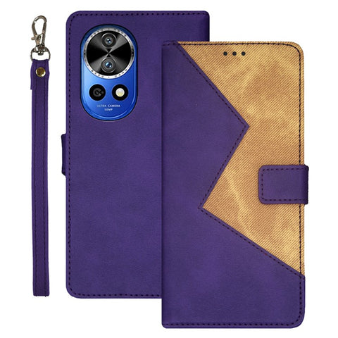 IDEWEI For Huawei nova 12 Pro 5G / nova 12 Ultra 5G Phone Case Splicing Color Anti-scratch Cover with Card Slots