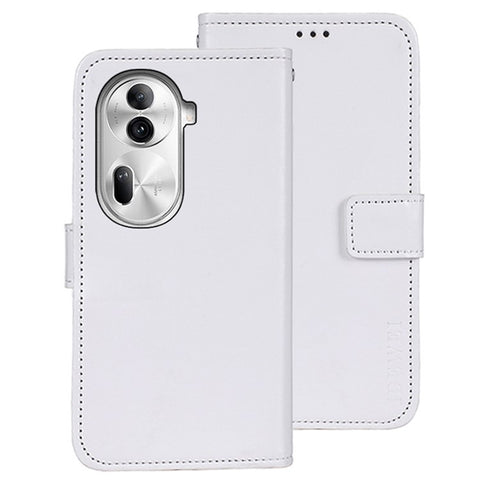 IDEWEI For Oppo Reno11 Pro 5G (Global) / Reno11 (China) 5G Case Crazy Horse Texture PU Leather Stand Magnetic Clasp Phone Cover