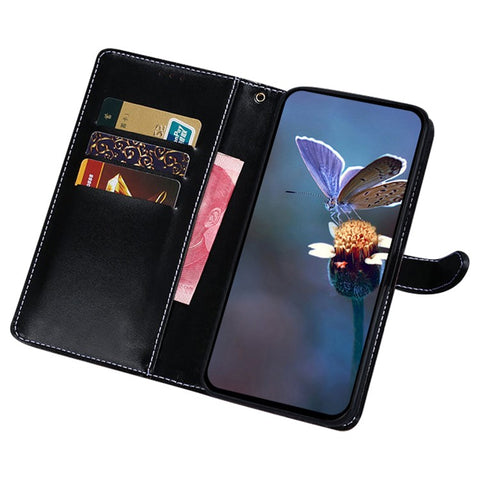 IDEWEI For Oppo Reno11 Pro 5G (Global) / Reno11 (China) 5G Cell Phone Case Crocodile Texture Leather Wallet Cover with Stand