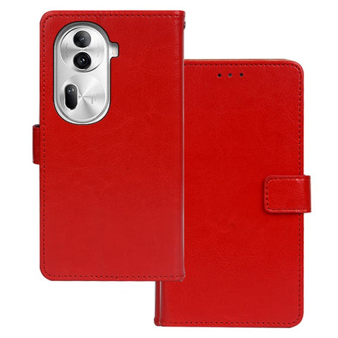 IDEWEI For Oppo Reno11 Pro 5G (Global) / Reno11 (China) 5G Case Crazy Horse Texture Flip Leather Stand Cell Phone Cover