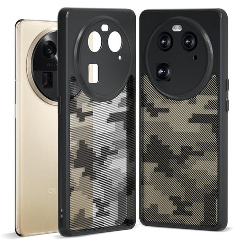 IBMRS Phone Case for Oppo Find X6 Slim-Fit Phone Cover Soft TPU+Hard PC Shell