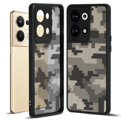 IBMRS Phone Case for Oppo Reno9 Pro 5G / Reno9 5G Raised Bezel TPU+PC Phone Cover