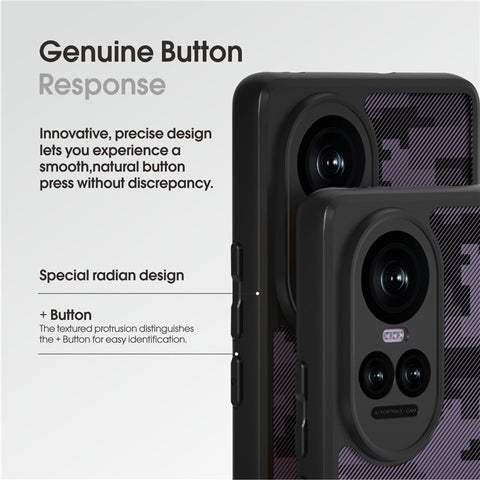 IBMRS For Oppo Reno10 5G (Global) / Reno10 Pro 5G (Global) Case TPU+PC Shockproof Phone Cover