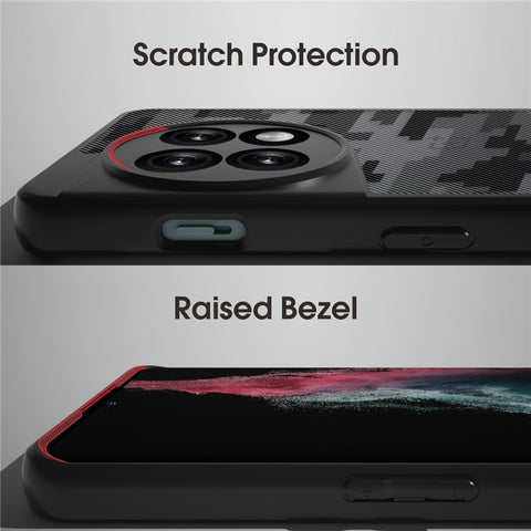 IBMRS Slim-Fit Case for OnePlus 11 5G Precise Cutout TPU+PC Phone Cover