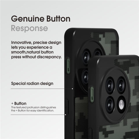 IBMRS Slim-Fit Case for OnePlus 11 5G Precise Cutout TPU+PC Phone Cover