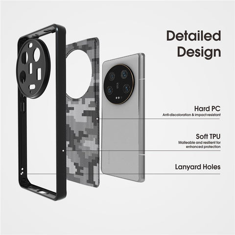 IBMRS Shockproof Shell for Xiaomi 13 Ultra Cases Anti-Scratch TPU+PC Phone Cover