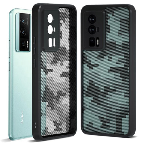 IBMRS For Xiaomi Redmi K60 5G / K60 Pro 5G / Poco F5 Pro 5G Anti-drop Cover TPU+PC Phone Case