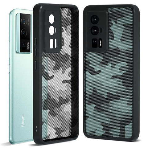 IBMRS For Xiaomi Redmi K60 5G / K60 Pro 5G / Poco F5 Pro 5G Anti-drop Cover TPU+PC Phone Case