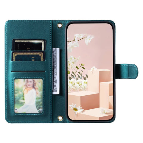 For Samsung Galaxy S20 FE / S20 FE 5G / S20 FE 2022 / S20 Lite Case Leather Wallet Cover with Straps