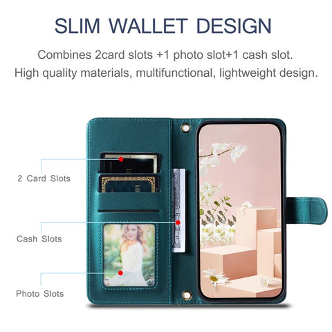 For Samsung Galaxy S20 FE / S20 FE 5G / S20 FE 2022 / S20 Lite Case Leather Wallet Cover with Straps