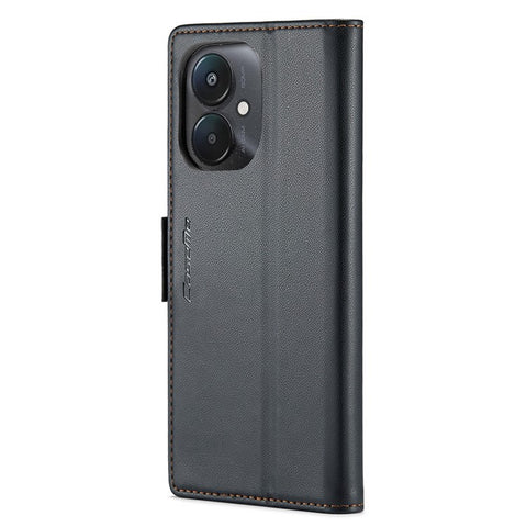 For Xiaomi Redmi 13C 4G / Redmi 13C 5G / Poco C65 4G Leather Case CASEME 023 RFID Blocking 3 Card Slot Mobile Cover
