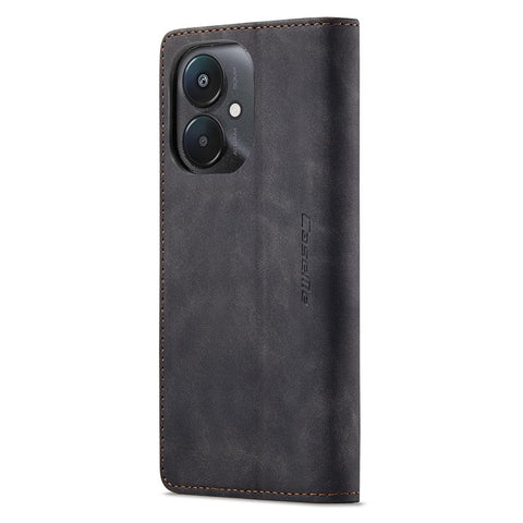 CASEME 013 Series For Xiaomi Redmi 13C 4G / Redmi 13C 5G / Poco C65 4G Case Leather Flip Stand Phone Cover