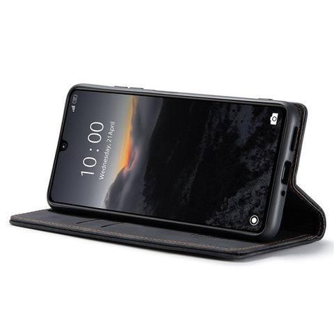 CASEME 013 Series For Xiaomi Redmi 13C 4G / Redmi 13C 5G / Poco C65 4G Case Leather Flip Stand Phone Cover