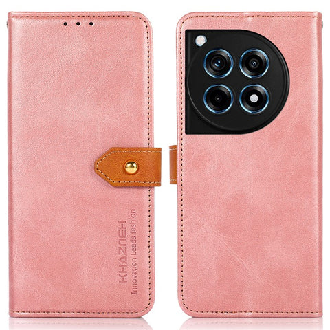 KHAZNEH For OnePlus Ace 3 5G / 12R 5G Case PU Leather Shockproof TPU Shell Folio Cover