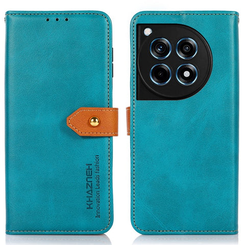 KHAZNEH For OnePlus Ace 3 5G / 12R 5G Case PU Leather Shockproof TPU Shell Folio Cover