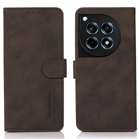 KHAZNEH For OnePlus 12R 5G / Ace 3 5G Mobile Phone Stand Case Wallet Phone Cover with Card Holder