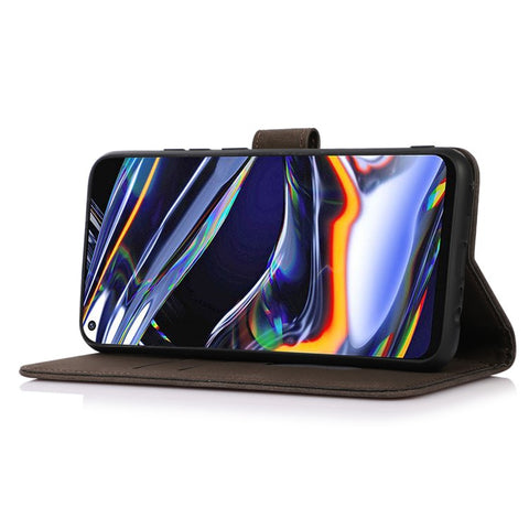 KHAZNEH For OnePlus 12R 5G / Ace 3 5G Mobile Phone Stand Case Wallet Phone Cover with Card Holder