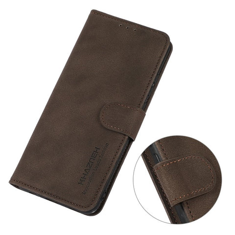 KHAZNEH For OnePlus 12R 5G / Ace 3 5G Mobile Phone Stand Case Wallet Phone Cover with Card Holder