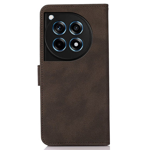 KHAZNEH For OnePlus 12R 5G / Ace 3 5G Mobile Phone Stand Case Wallet Phone Cover with Card Holder